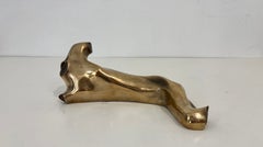 Colin Webster-Watson, «Desnudo recostado», 1996, escultura de bronce pulido, 3/10