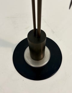 George Baker Bronze Kinetic Sculpture "Axis Interacting", Signed and Numbered