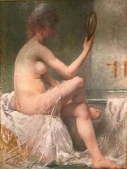 La Baigneuse (Seated Nude Woman by her Bath)