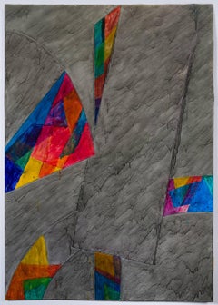 Ong (VERY LARGE Colorful, Abstract Composition)