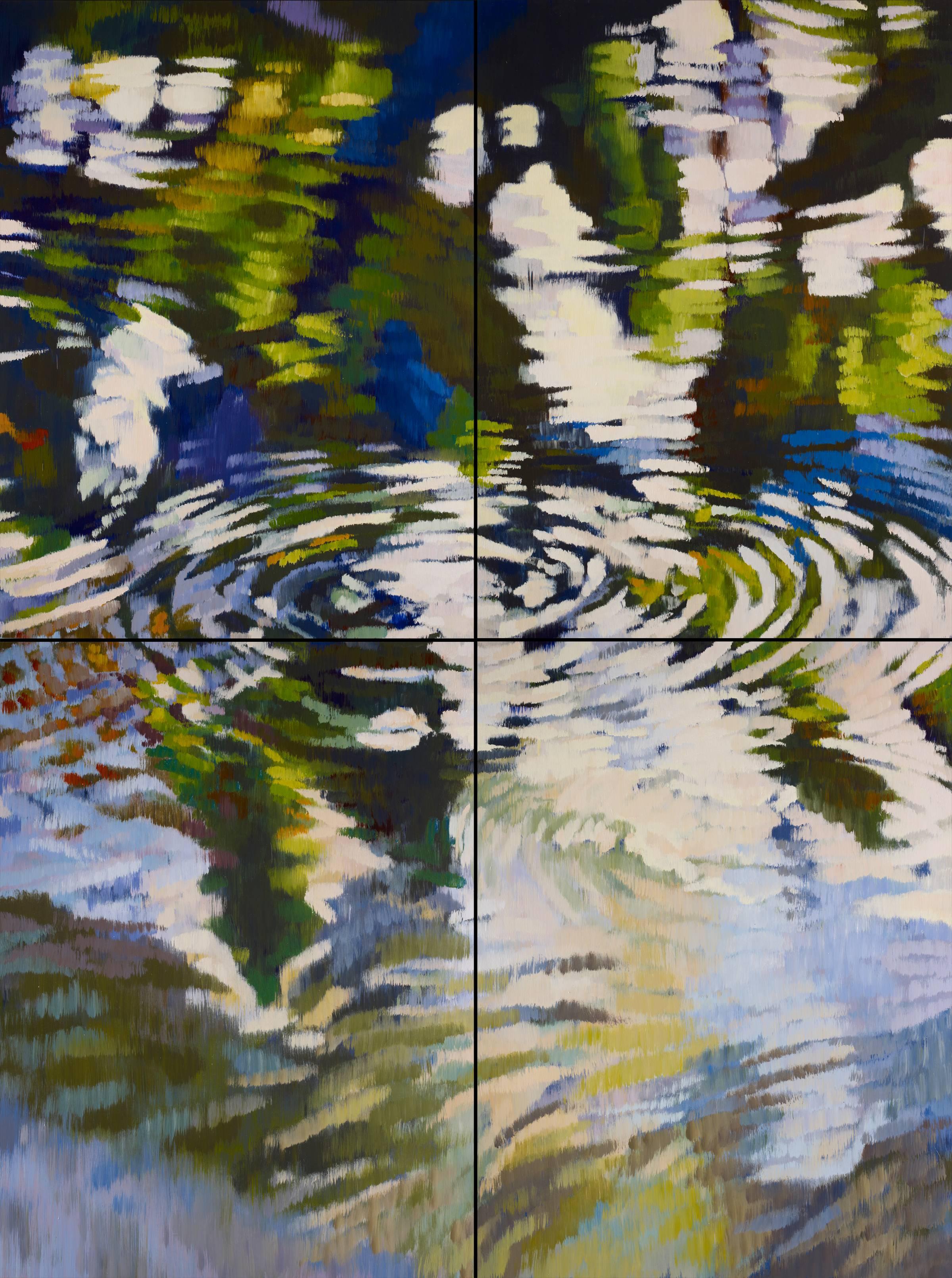 Jill Hackney Landscape Painting - Echo XXX