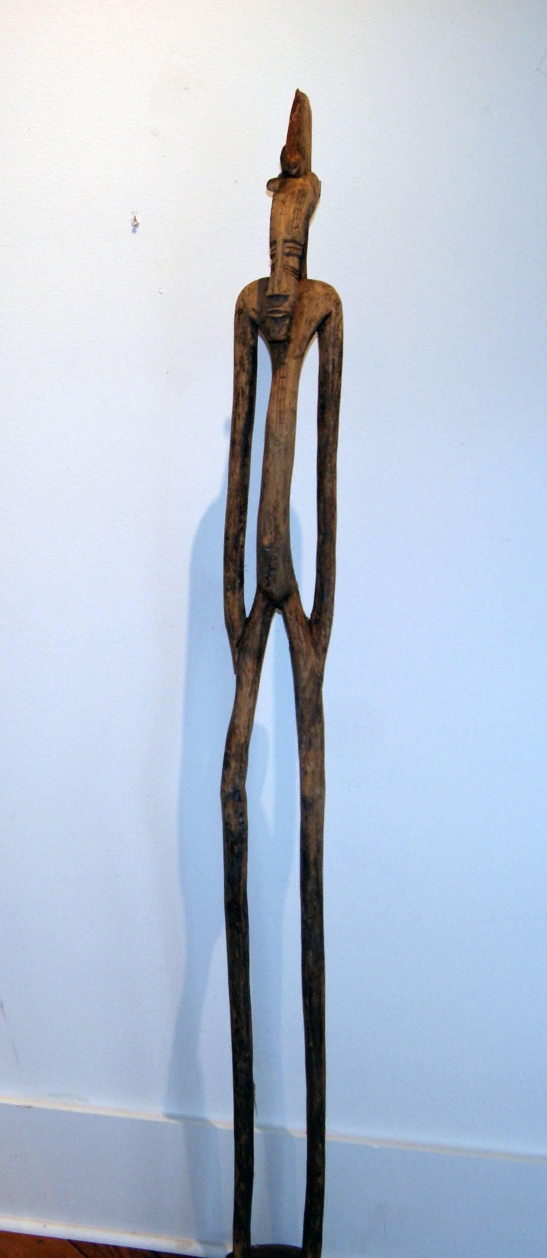 Unknown Figurative Sculpture - AFRICAN SENUFO FIGURE