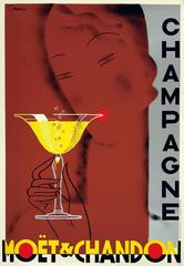 Moet Chandon Champagne poster