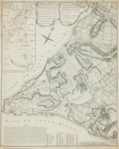 Plan of the City of New York by John Montresor 1775