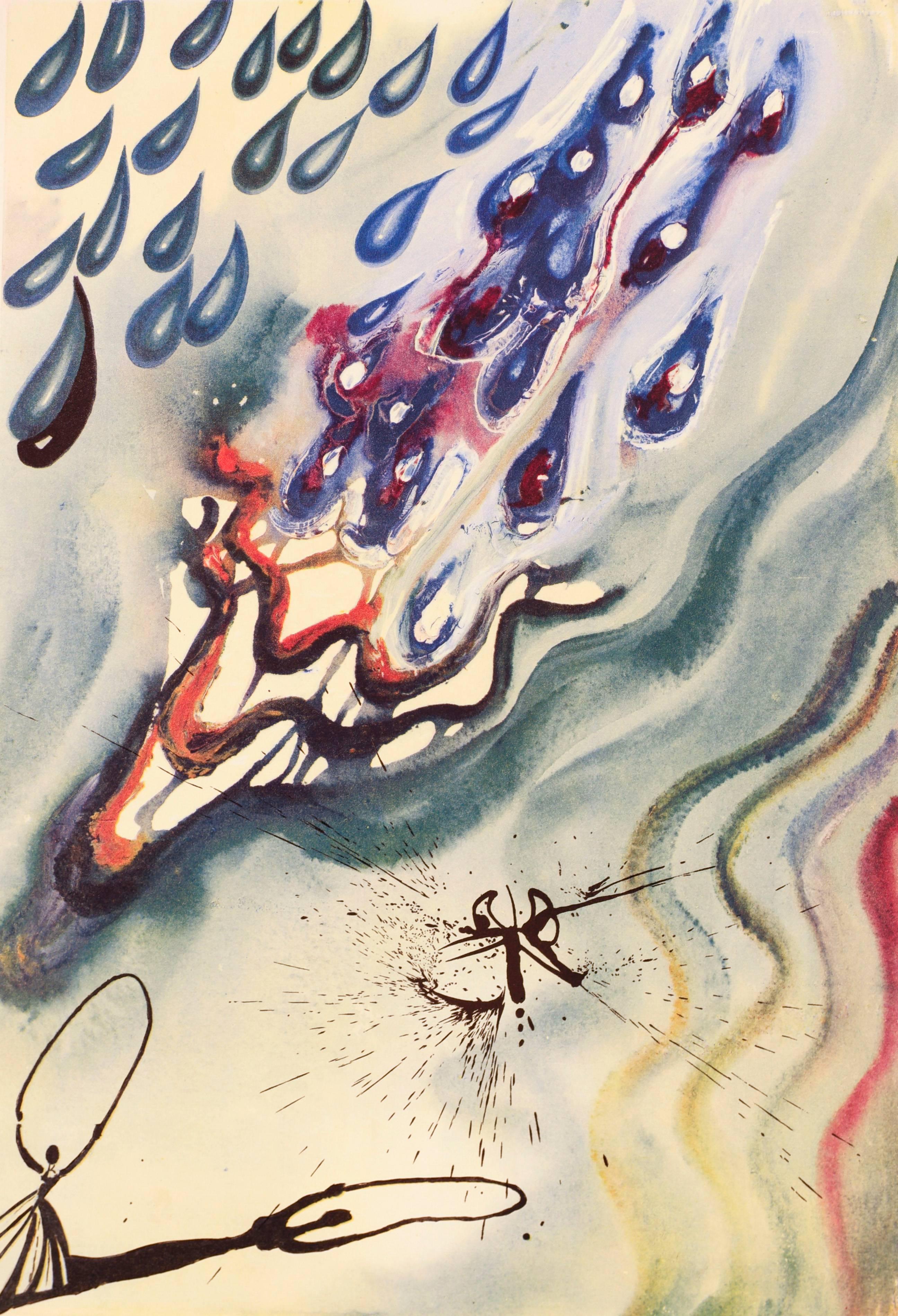 Salvador Dalí Figurative Print - The Pool of Tears