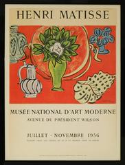 Original Matisse Ausstellungsplakat