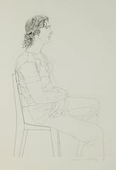 David Hockney, Portrait of Maurice Payne