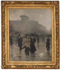 Evening Rain in Paris