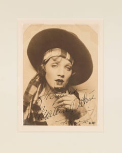 “Herzlichst, Marlene Dietrich, Hollywood, ’34”