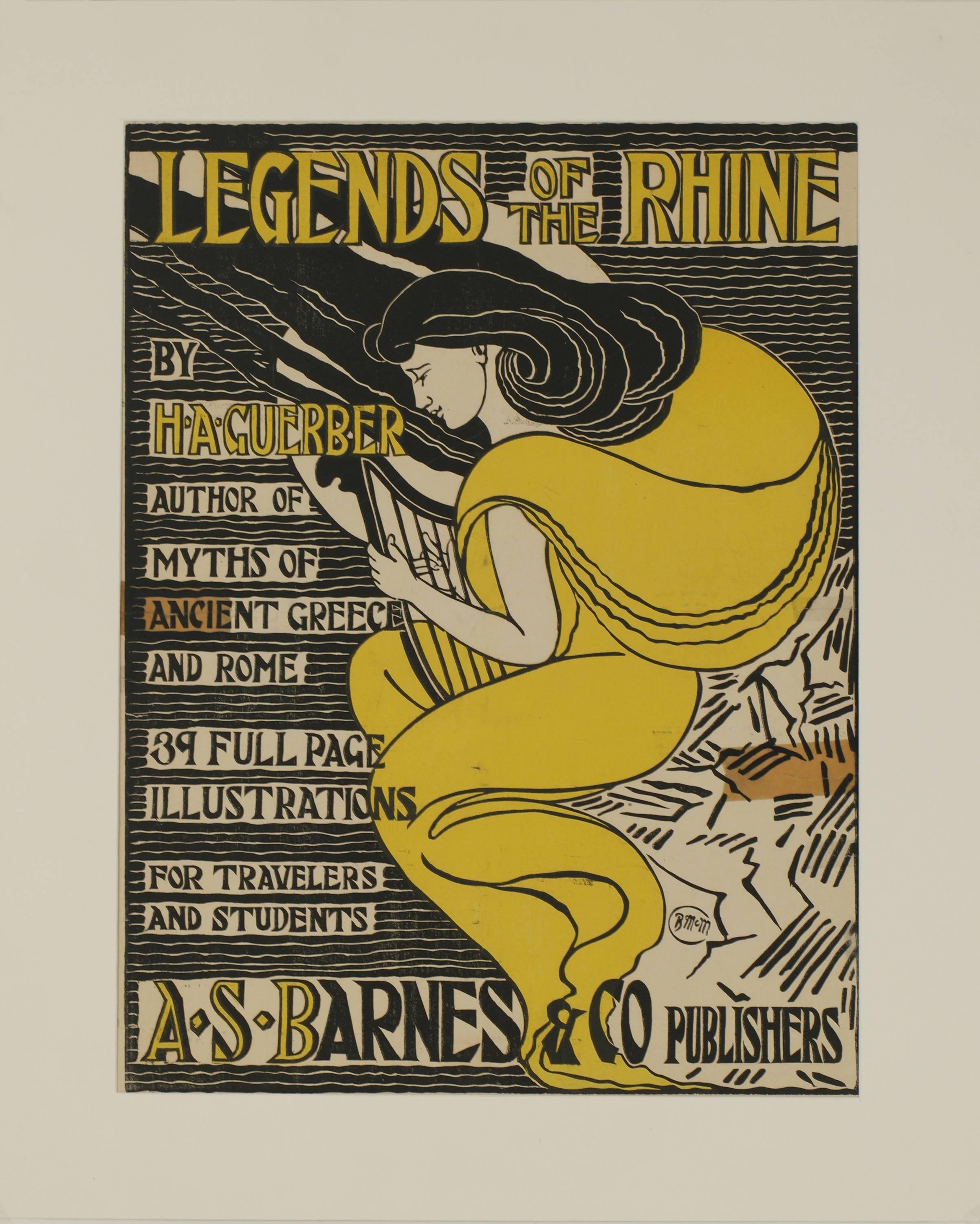 Blanche McManus Figurative Print - Legends of the Rhine Poster