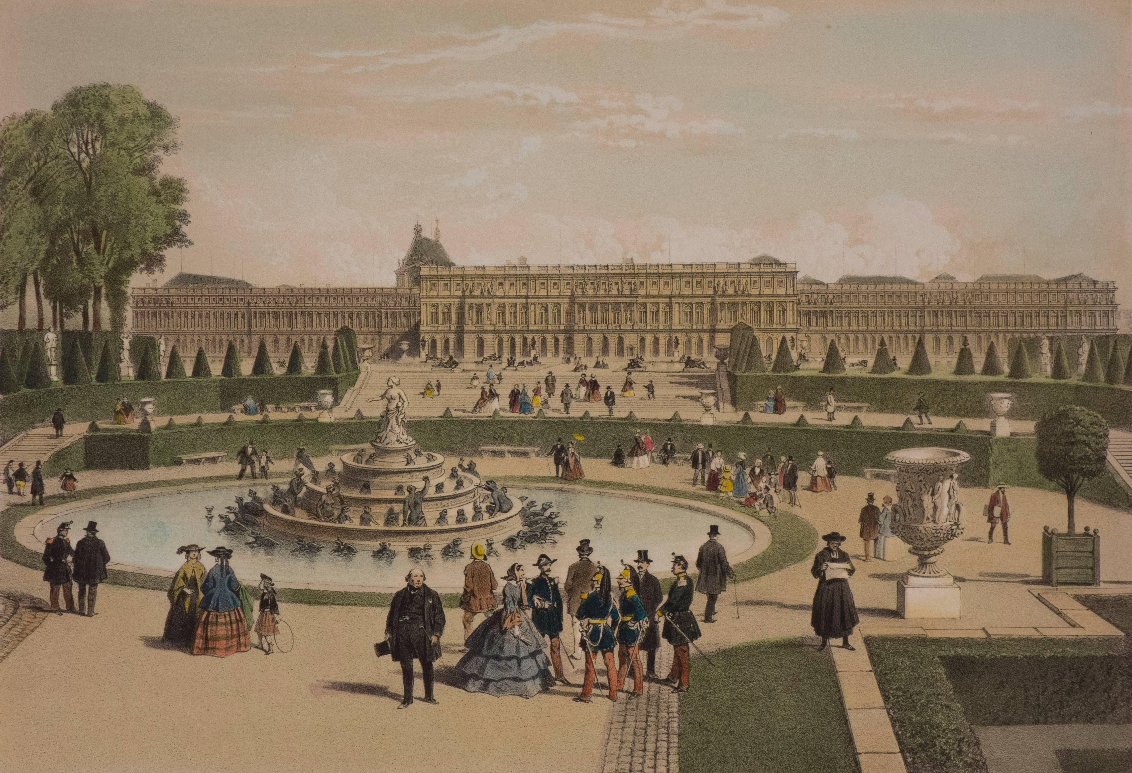 Chateau de Versailles - Print by Unknown