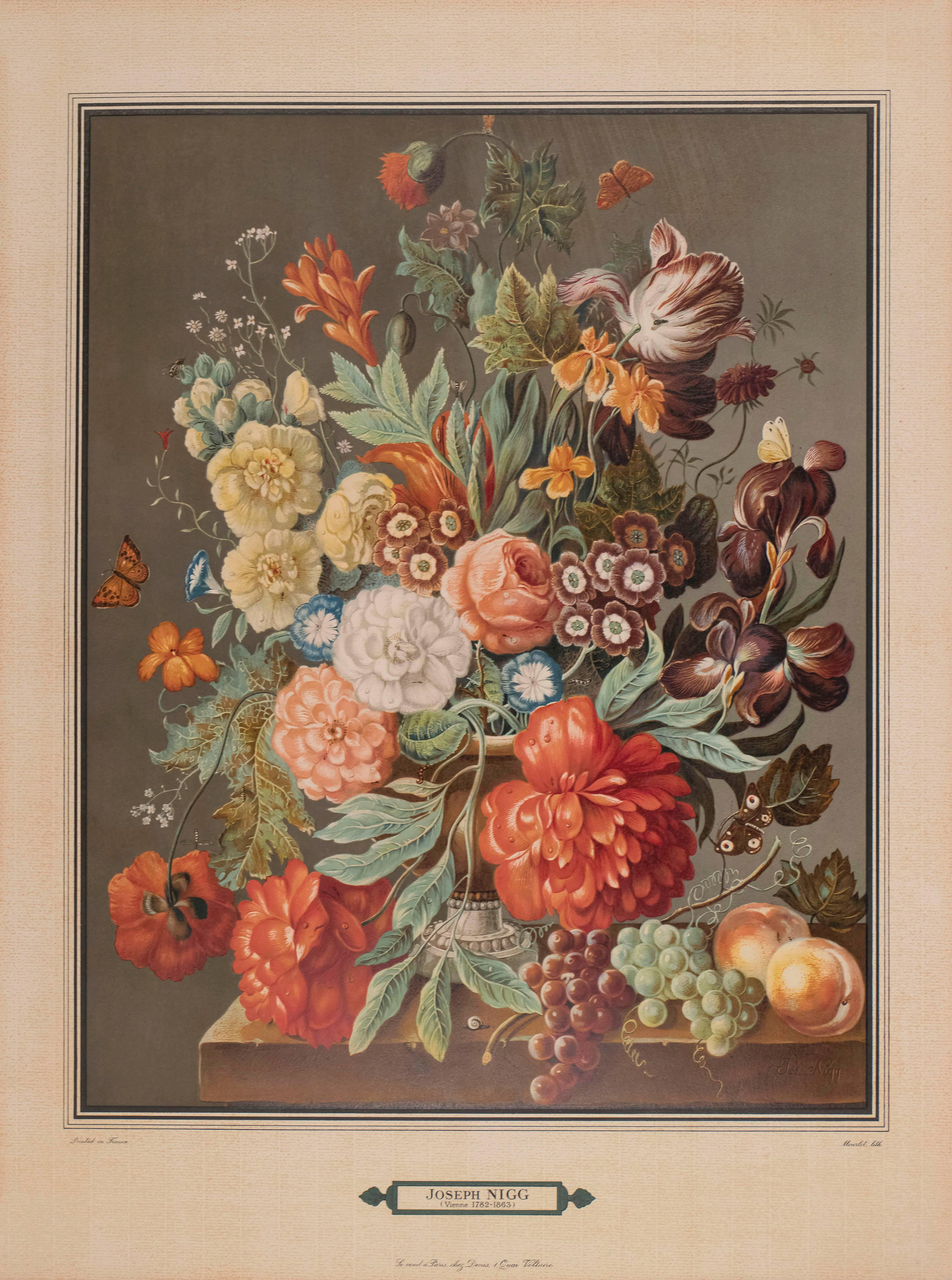 Joseph Nigg Still-Life Print - Bouquet #1