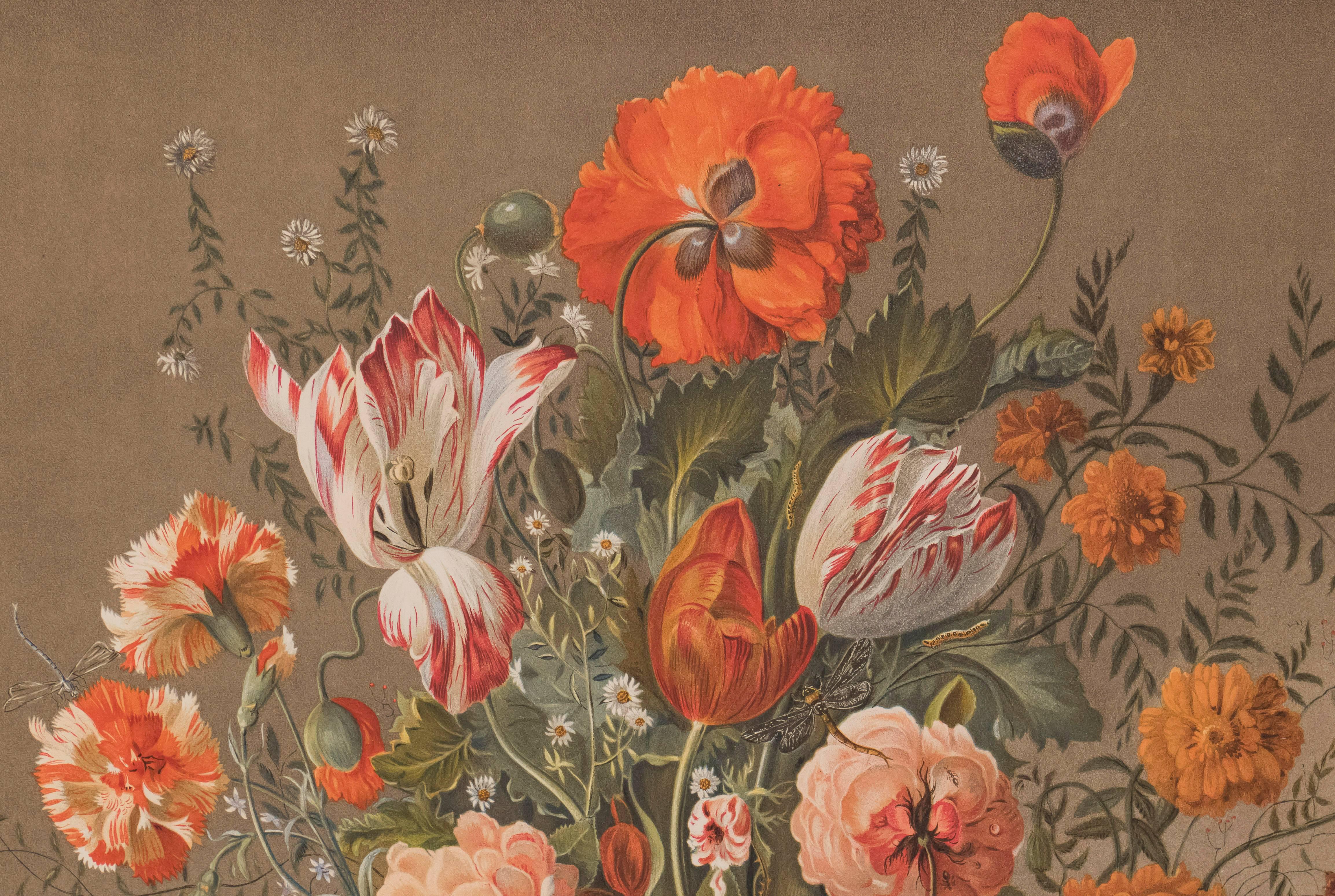 Blumenstrauß #6 – Print von Joseph Nigg