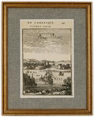 View of St. Augustine, Floride, 1683