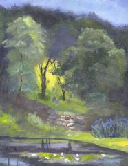 Pond in Rockport, Massachusetts