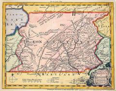 Antique Pre-Revolutionary War Map of Pennsylvania