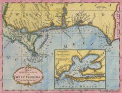 18th-C. Map of West Florida