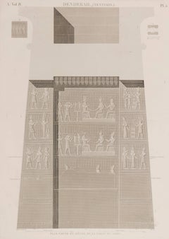 Antique Temple of Denderah, Ancient Egypt