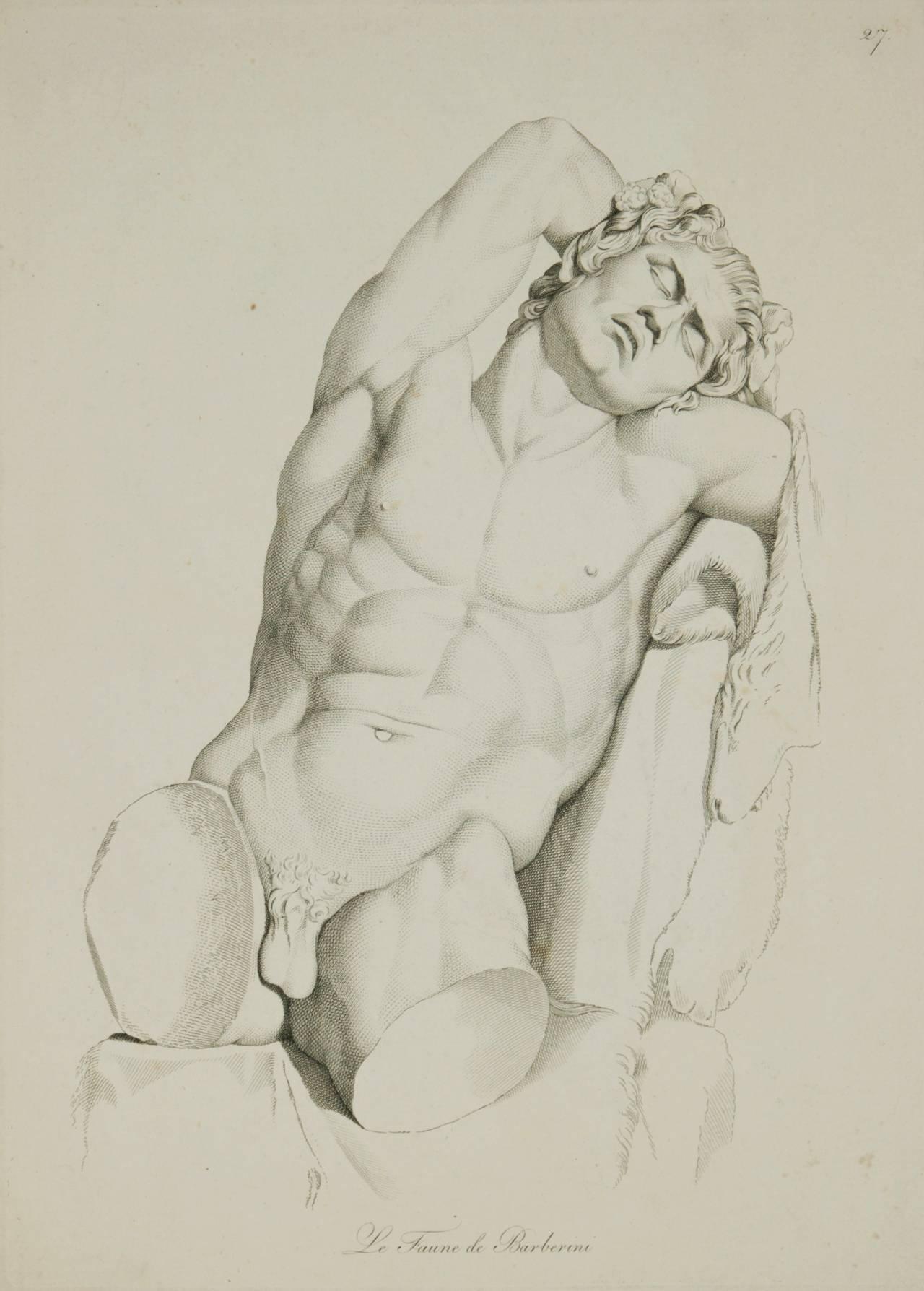 Le Faune de Barberini - Print by Unknown