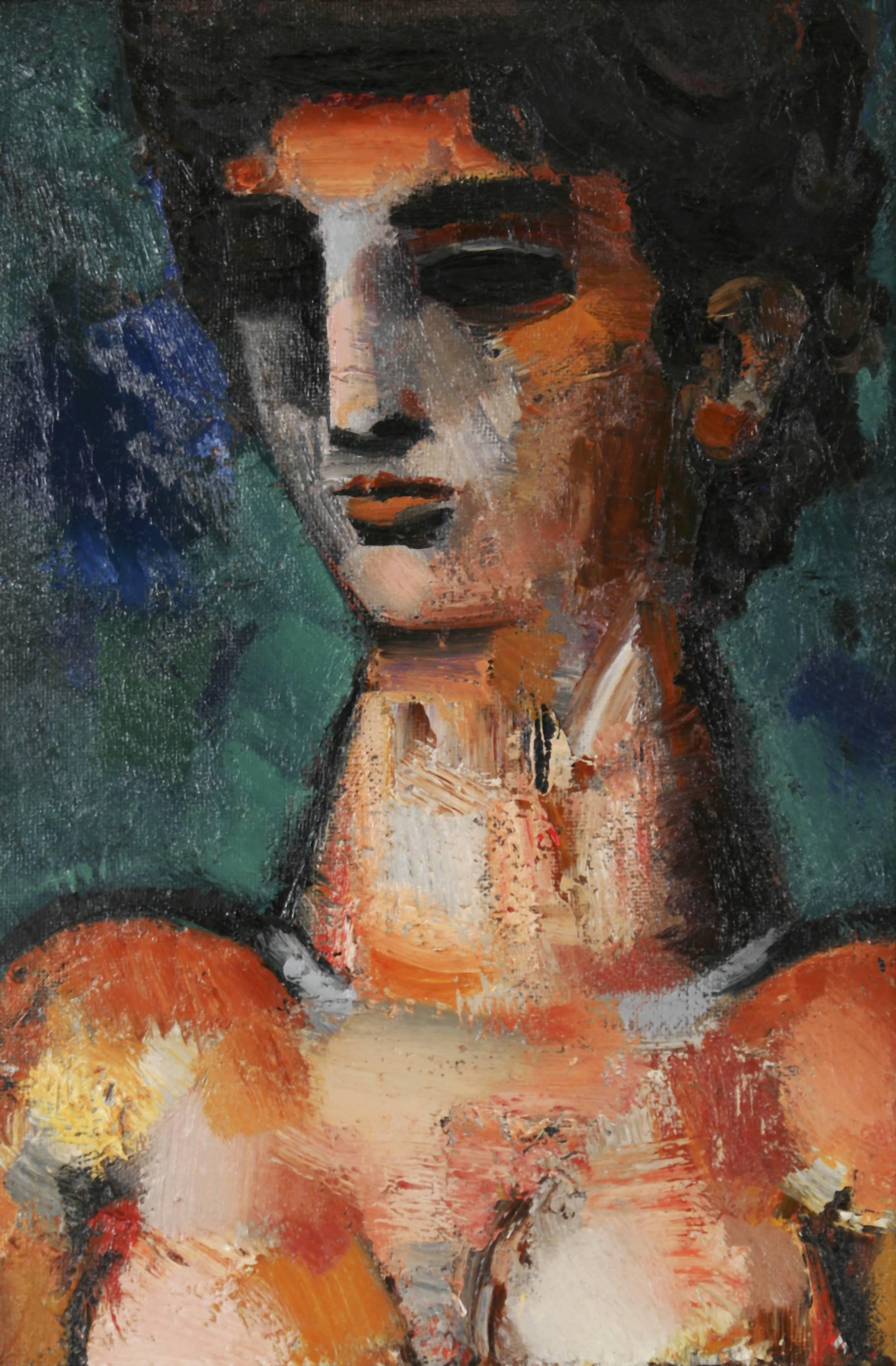 Female Portrait - Painting by Unknown