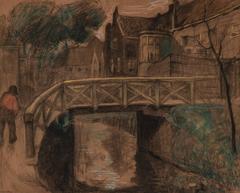 Village Canal Scene