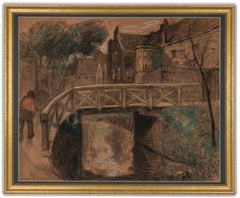 Village Canal Scene
