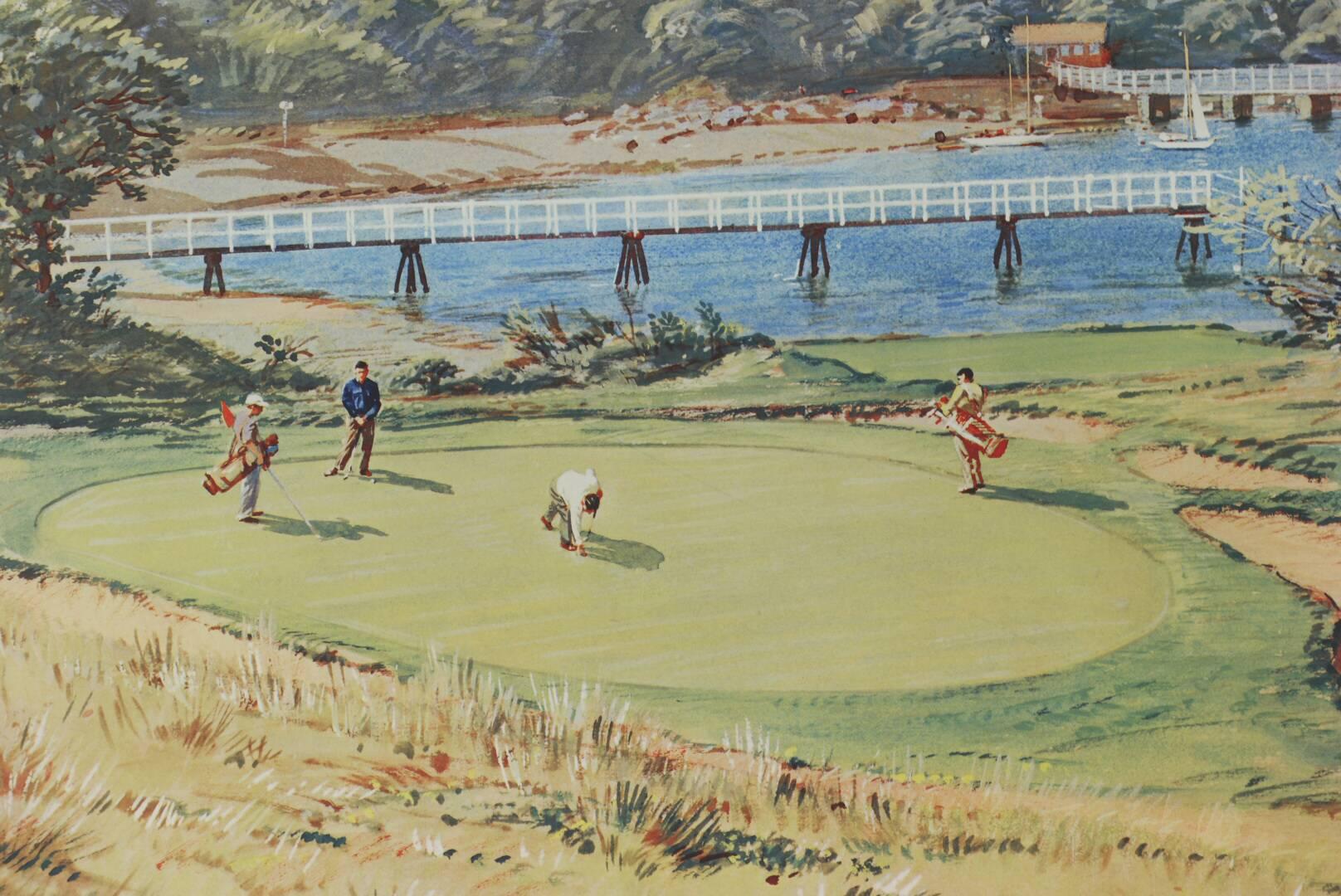 Woods Hole:: Cape Cod:: von Arthur Weaver 1