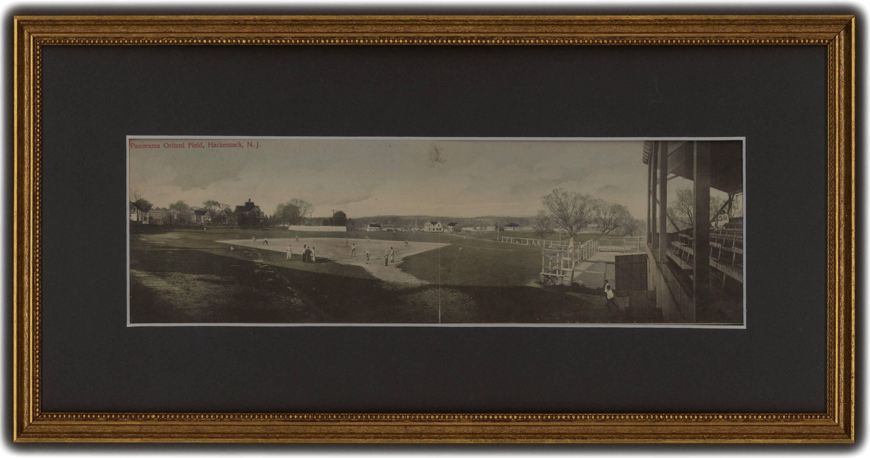 Unknown Landscape Print - Oritani Baseball Field, Hackensack, NJ