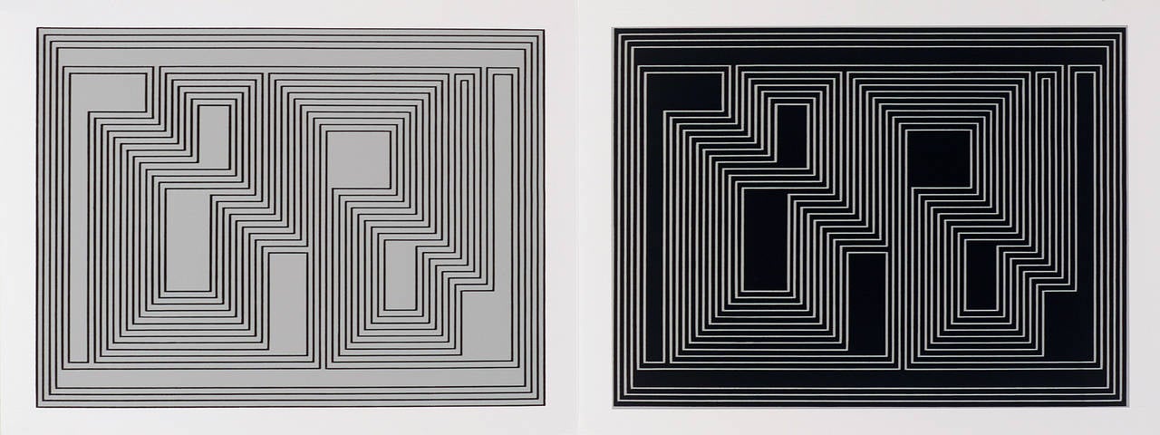 Josef Albers Abstract Print - "Formulation : Articulation, " Portfolio I Folder 32