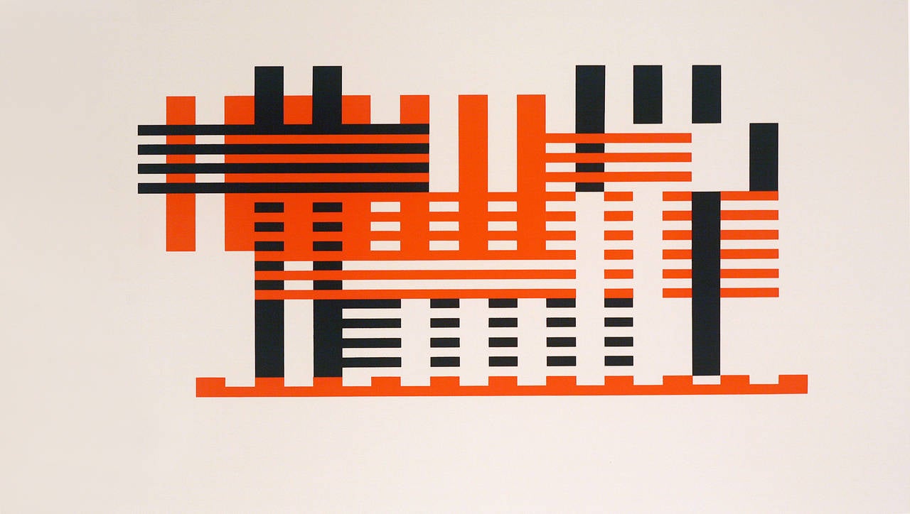 Articulation: Formel, Portfolio II Blatt 31 (A) – Print von Josef Albers