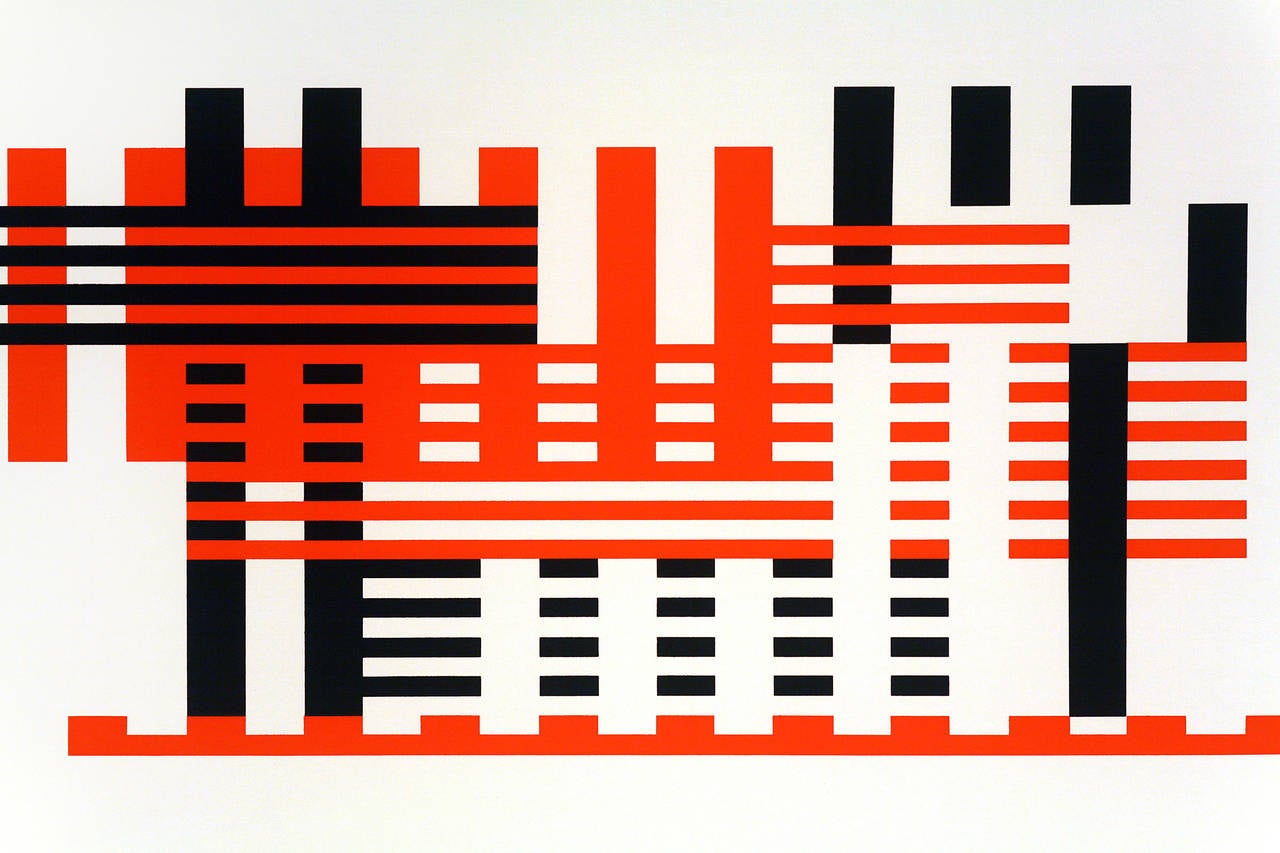 Articulation: Formel, Portfolio II Blatt 31 (A) (Abstrakt), Print, von Josef Albers