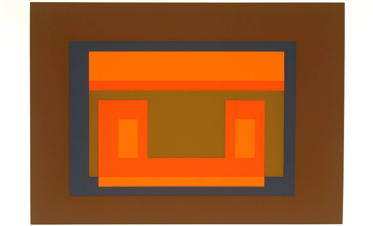 Articulation : Formulation, Portfolio I Folder 11 (A) - Abstract Print by Josef Albers