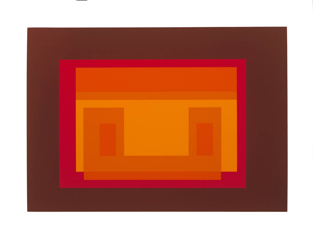 Josef Albers Abstract Print - Articulation : Formulation, Portfolio I Folder 11 (B)