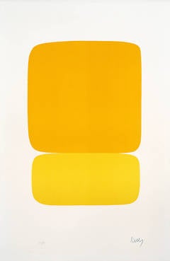 Yellow over Yellow by Ellsworth Kelly