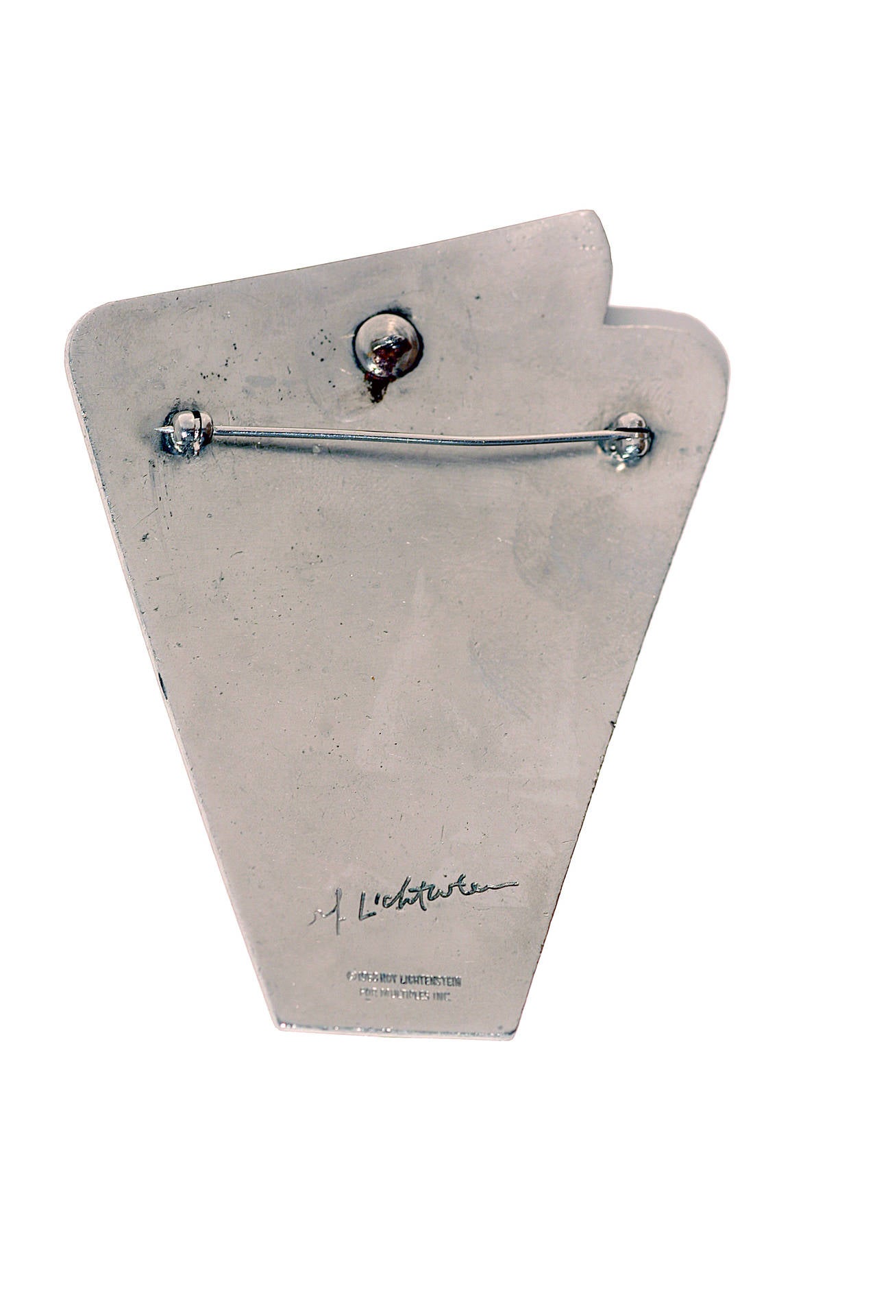 Pendant/ Brooch by Roy Lichtenstein For Sale 2