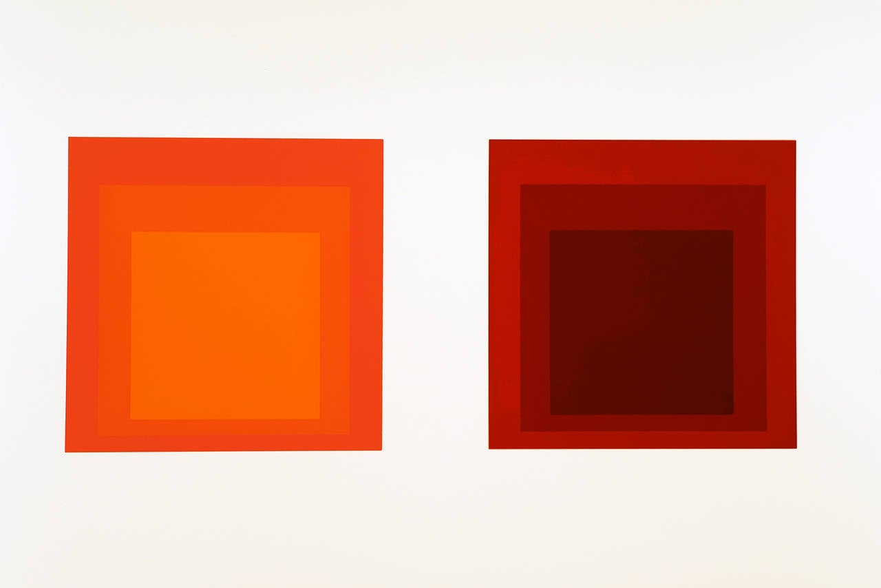 Josef Albers Abstract Print - Formulation : Articulation Portfolio II Folder 28 (B)