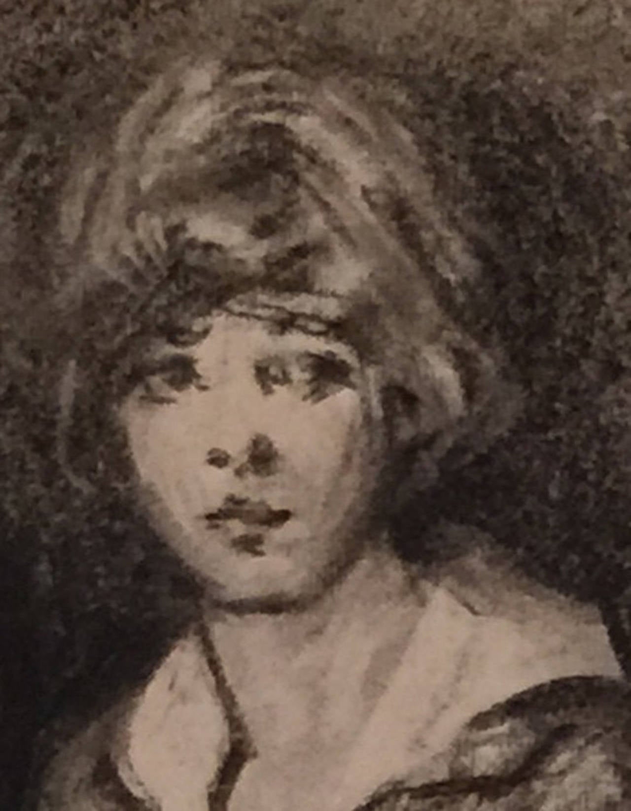 Portrait of a Seated Young Woman - Art by Henry Ives Cobb, Jr.