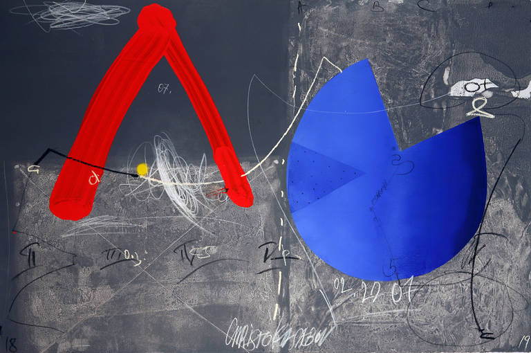 Christo Kasabov Abstract Painting - Untitled