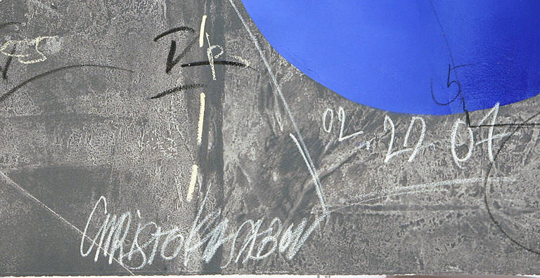 Untitled - Painting by Christo Kasabov