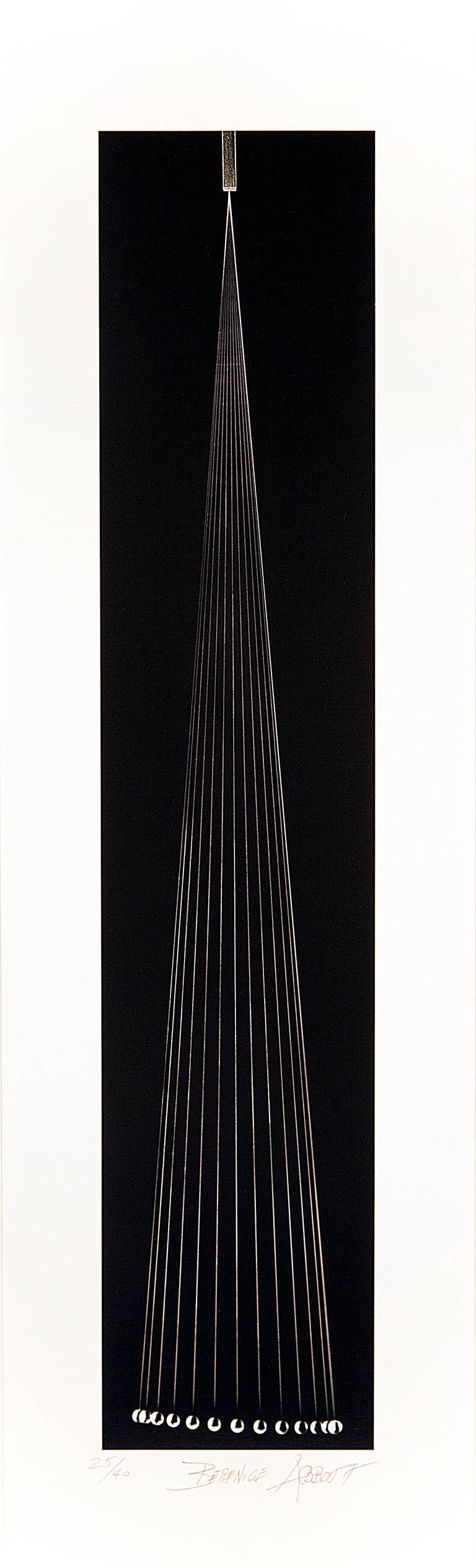 Berenice Abbott Black and White Photograph - The Pendulum