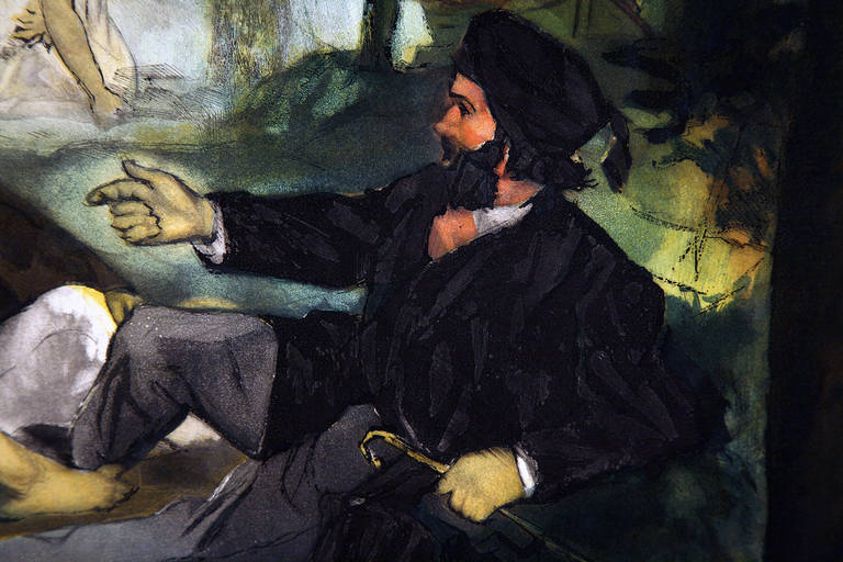 Jacques Villon Le Déjeuner sur l'herbe (after For