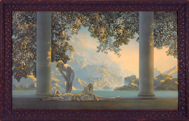 Maxfield Parrish Figurative Print - Daybreak
