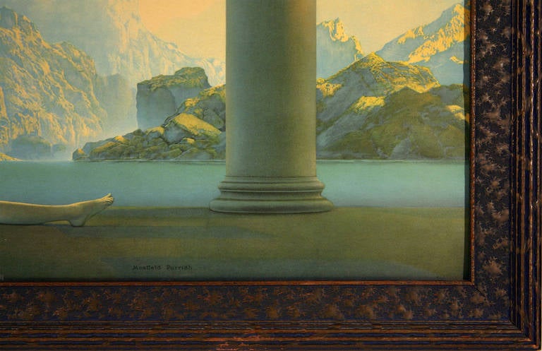 Daybreak - Other Art Style Print by Maxfield Parrish