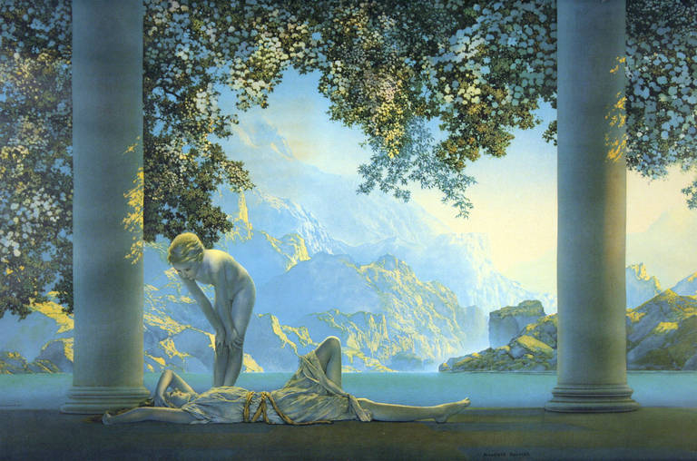 Daybreak - Print by Maxfield Parrish