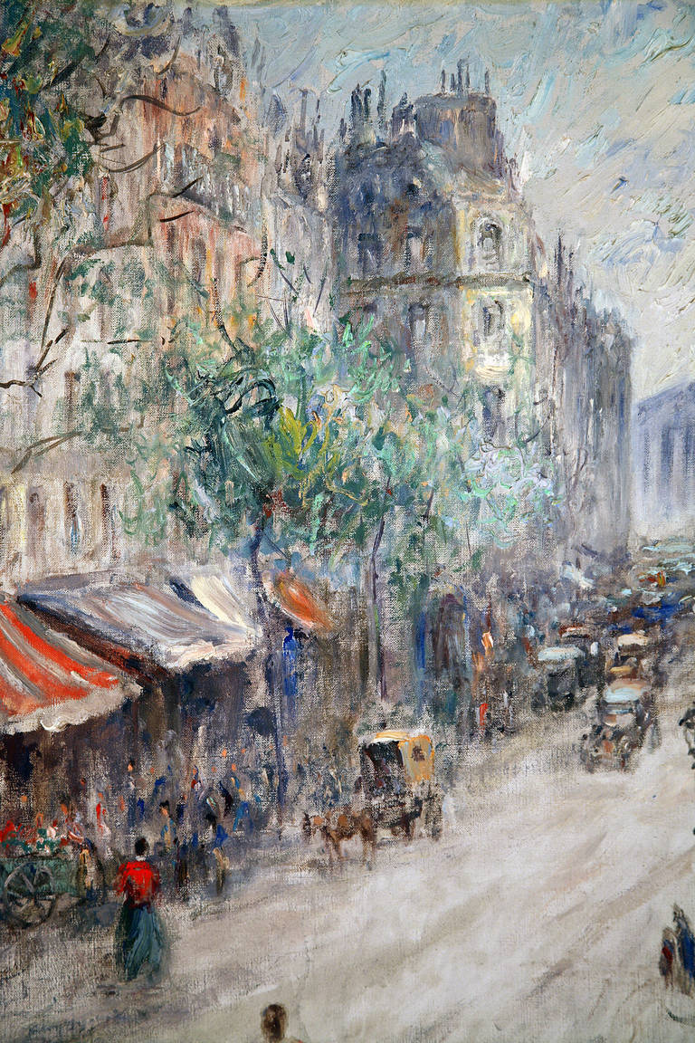 Rue Royale, Paris - Painting by Unknown