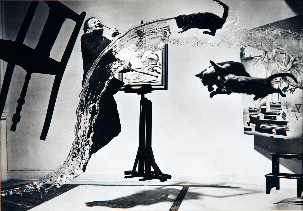 Philippe Halsman Figurative Photograph - Dali Atomicus