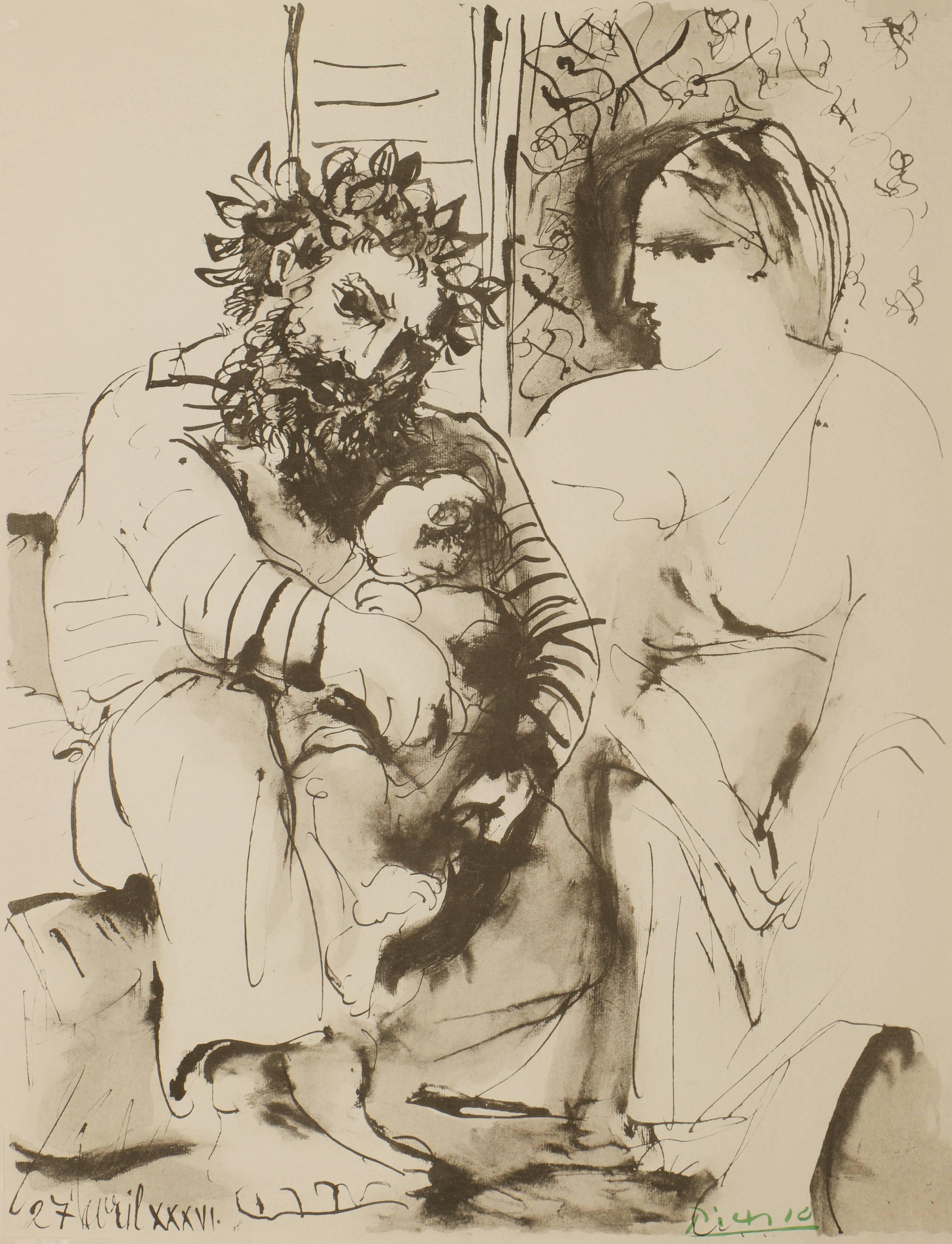 Family Portrait - Print by Pablo Picasso