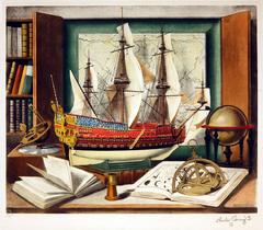 Maritime Still Life with Sexton