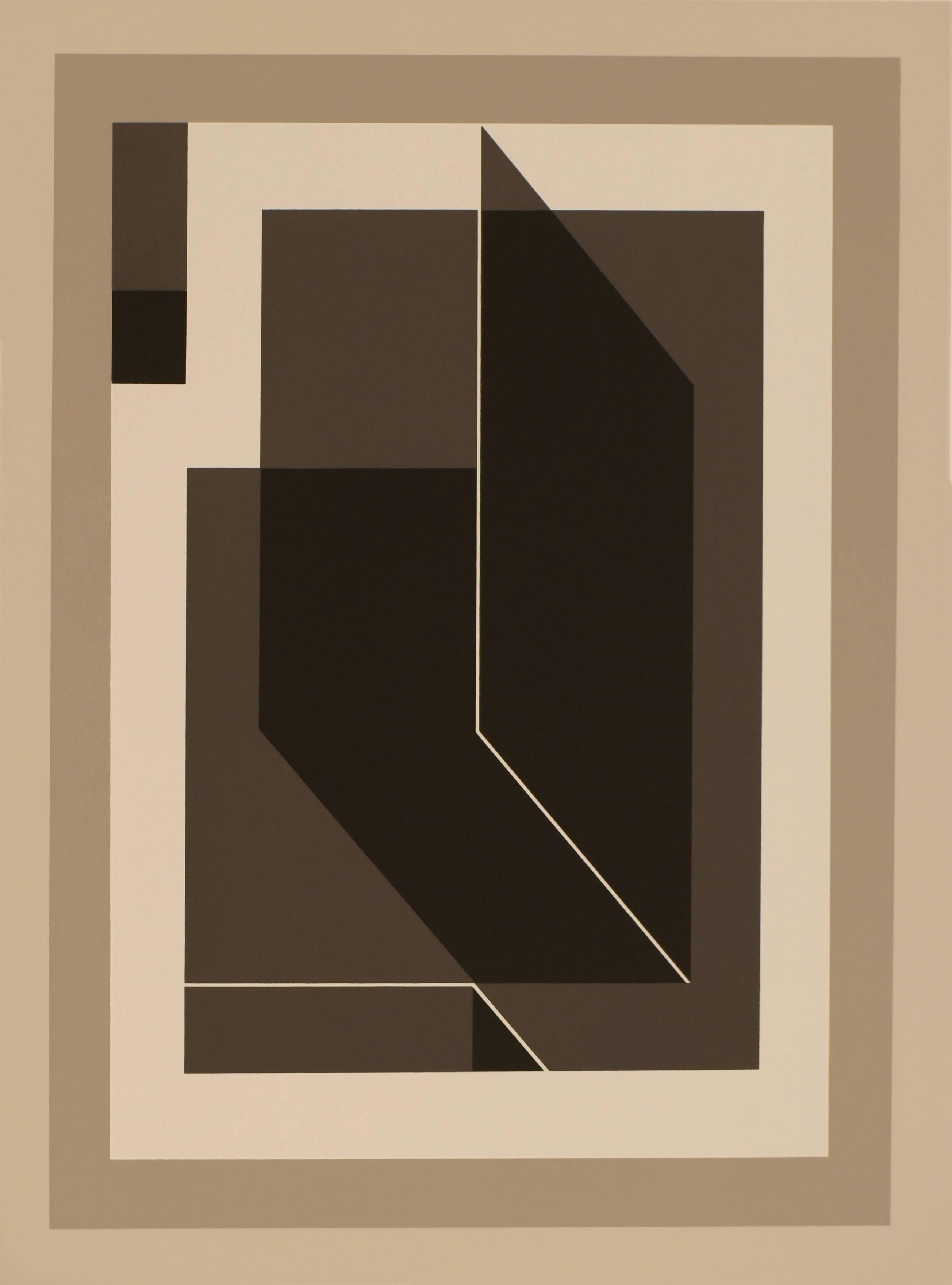 Formulation : Articulation Portfolio I Folder 25 (B) - Print by Josef Albers