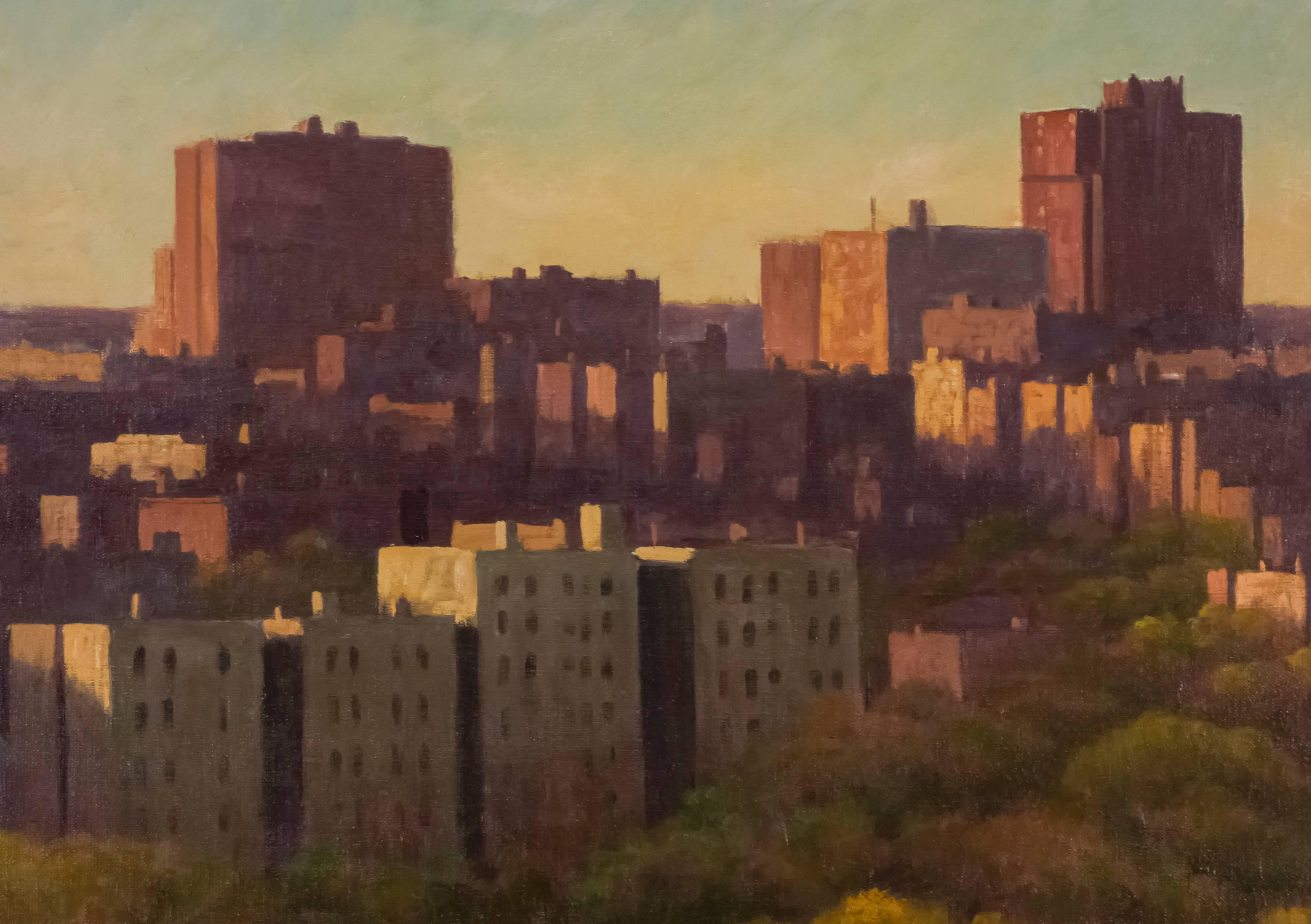 The Bronx - Painting by Max Brickman